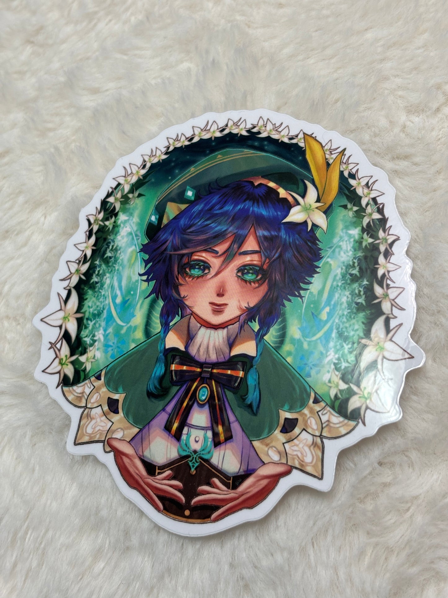 Original Big Sticker - The god of the wind (4 inches)