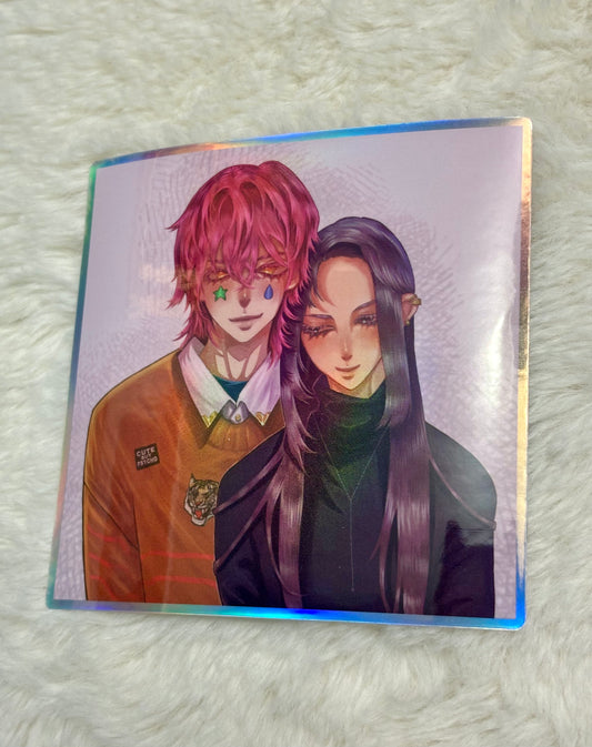 Original Sticker - The Lovers (4 inches)