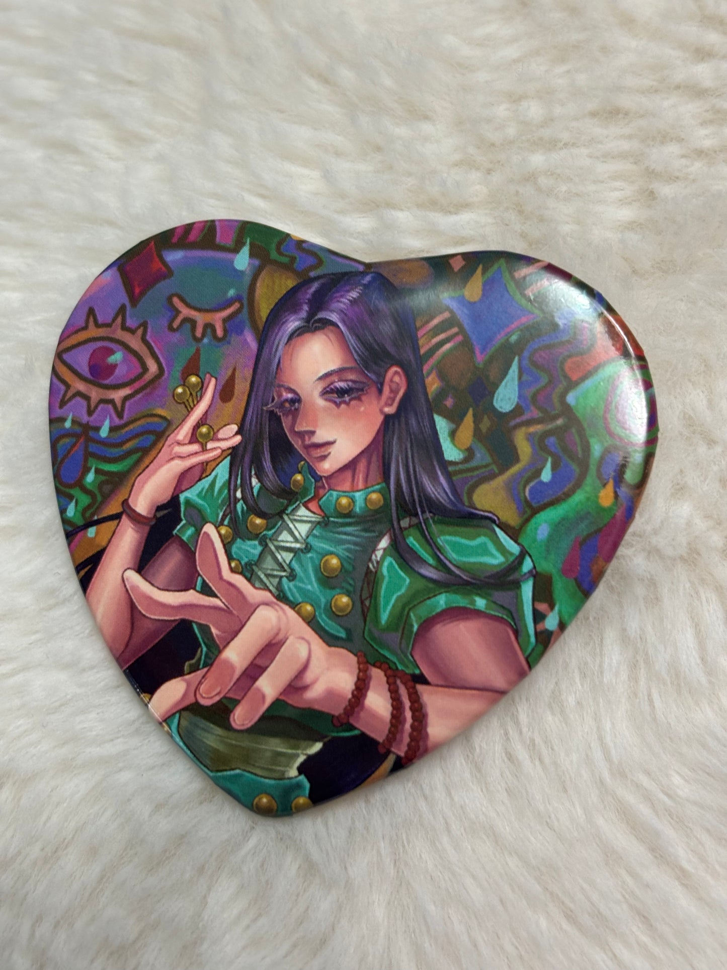 Original Pin Button (Size Around 3 x 4 Inches)