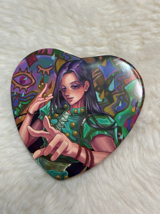 Original Pin Button (Size Around 3 x 4 Inches)