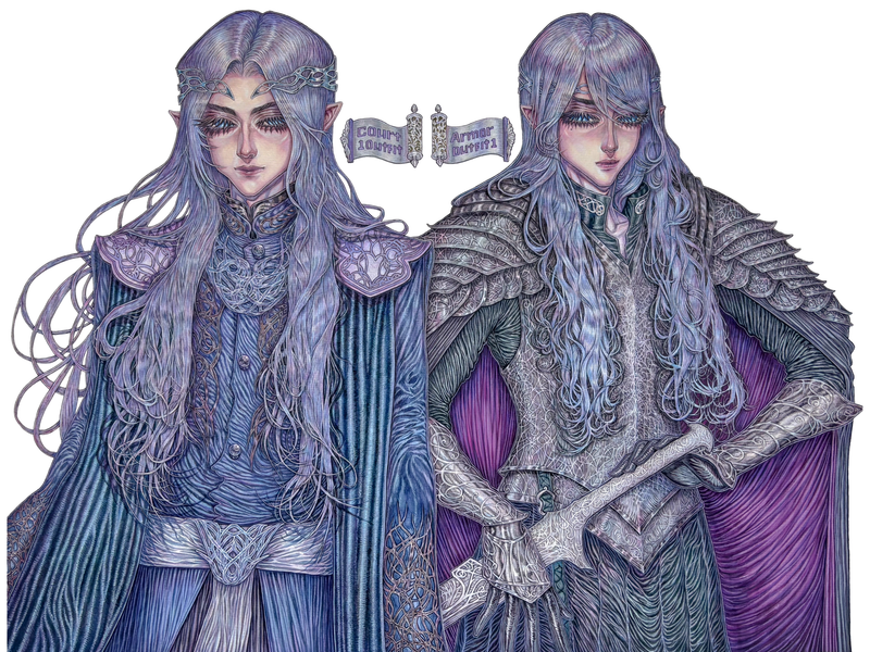 Court Outfit 1 and Armor Outfit 1